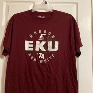 NWT. Eastern Kentucky University t-shirt. Russell athletic brand. Size Large.